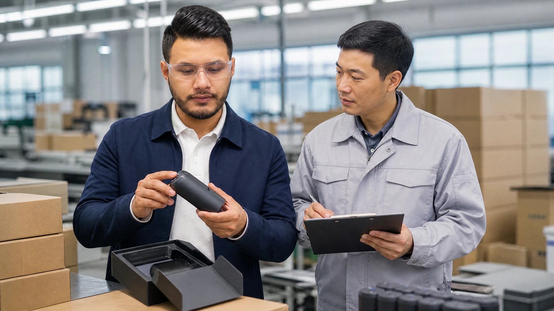 Representative quality inspection scene